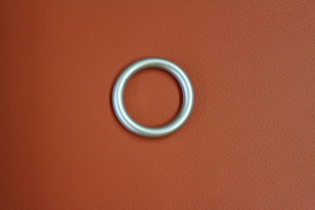 Ring Kunststoff chrom matt