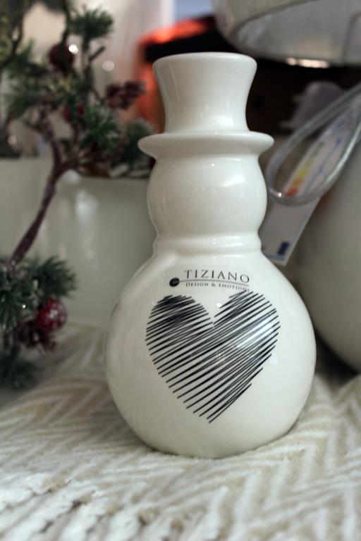 Tiziano Schneemann Snowy mit Zylinder creme/schwarz