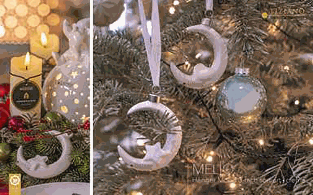 Tiziano Hänger Mond Melio Stern/Herz creme 708061-8